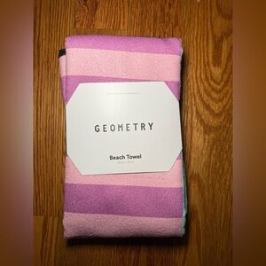 NEW WITH TAGS Geometry Beach Towel